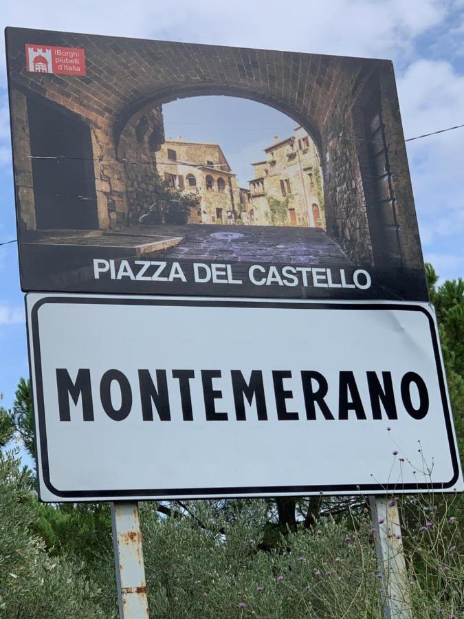 Inn Piazza In Montemerano, The Heart Of Tuscany Bagian luar foto